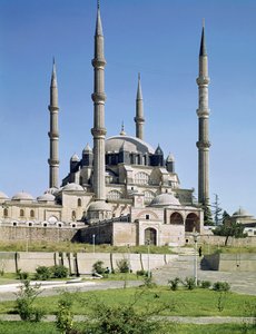 Vue de la mosquée, ottomane, construite c.1569-75 - Sinan
